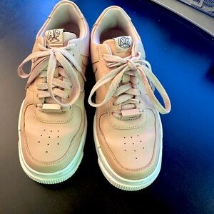 Nike Womens Nike Air Force 1 'Pixel Particle Beige' CK6649-200 Size 7.5